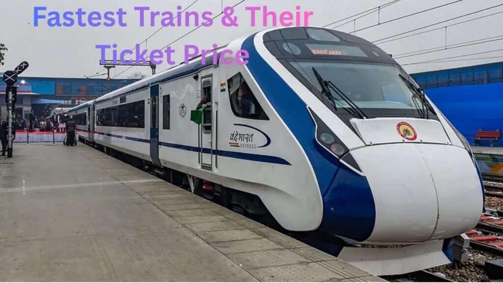 Fastest Trains & Their Ticket Price