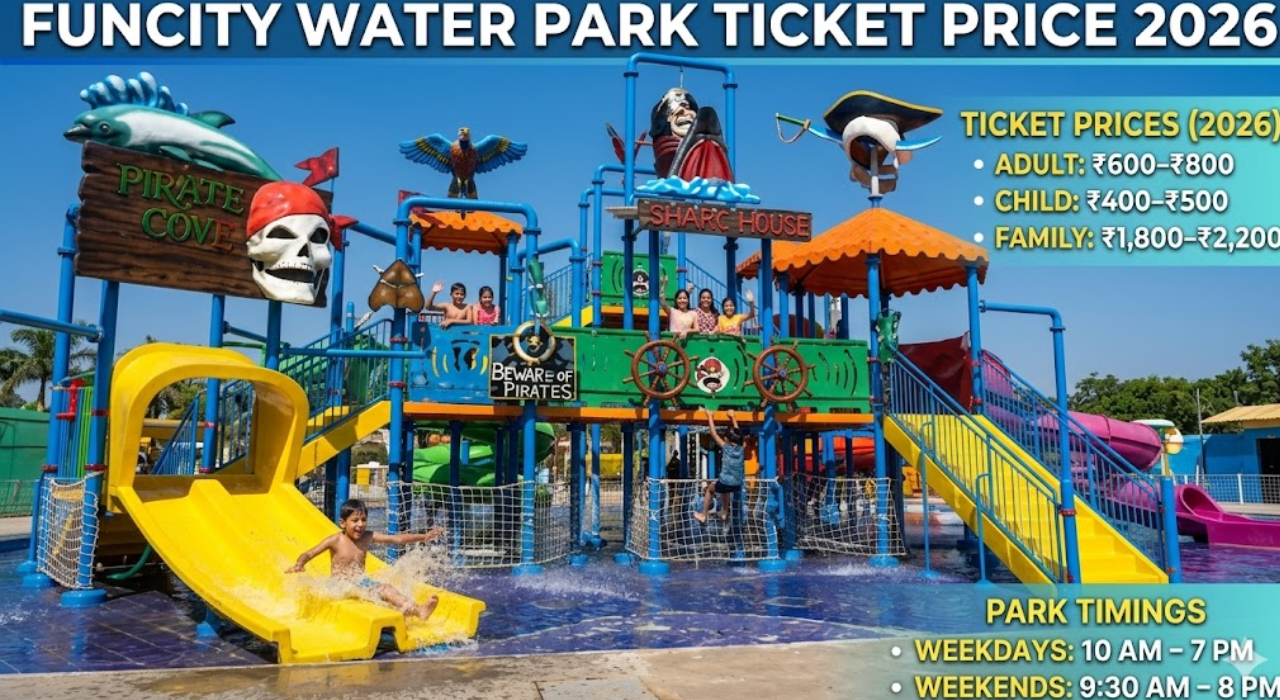 Funcity Water Park Ticket Price, Timings, Booking & Travel Guide