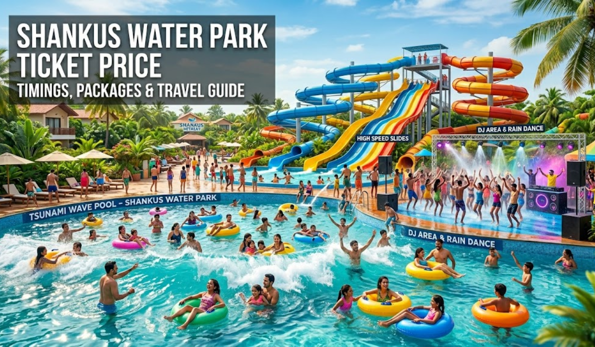 Shankus Water Park Ticket Price Timings, Packages, Rides