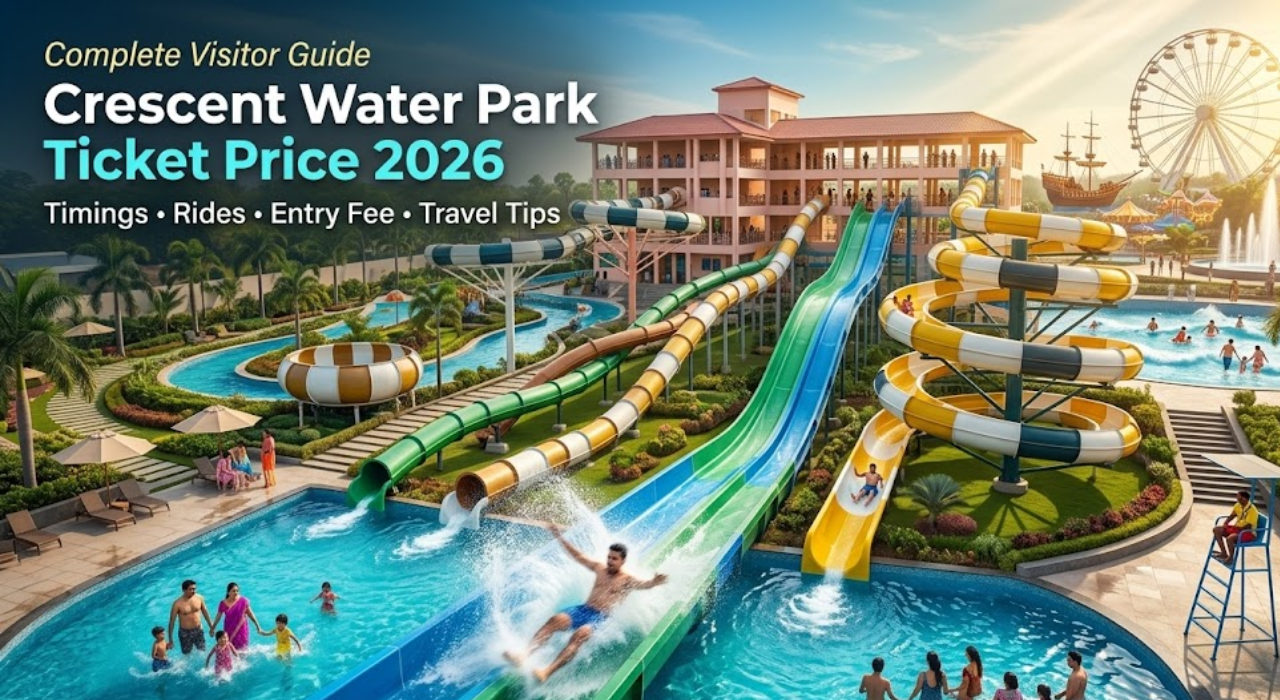 Crescent Water Park Ticket Price, Timings, Rides & Travel Guide