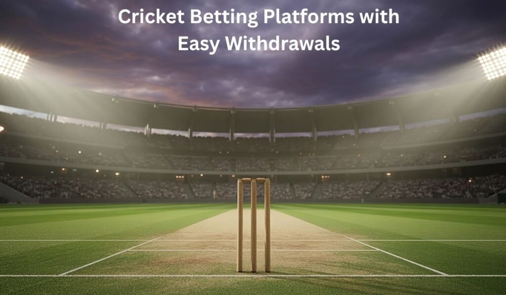 Cricket Betting Platforms with Easy Withdrawals