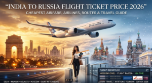 India to Russia Flight Ticket