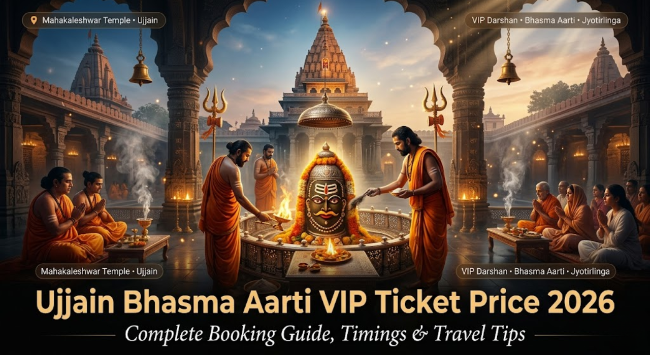 Ujjain Bhasma Aarti VIP Ticket Price, Timings, Online Booking