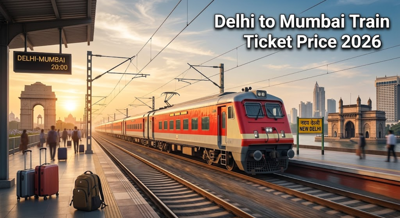 Delhi to Mumbai Train Ticket Price