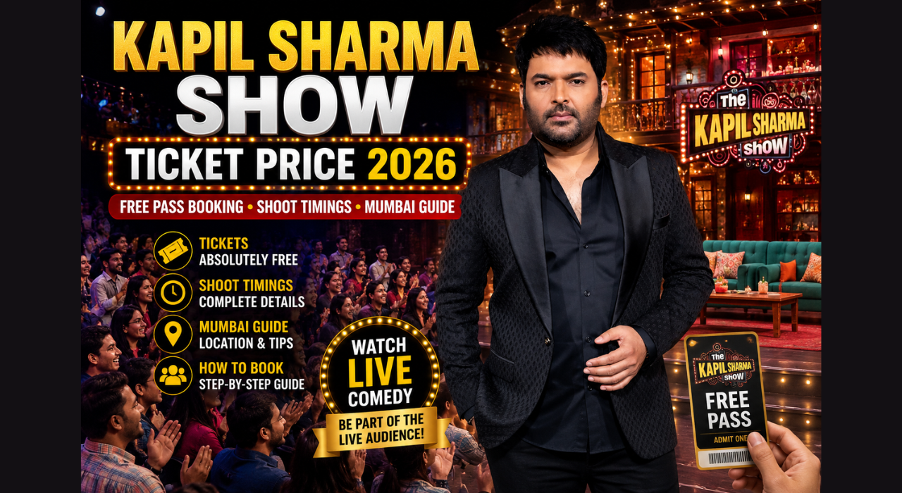 Kapil Sharma Show Ticket Price, Free Pass Booking, Timings
