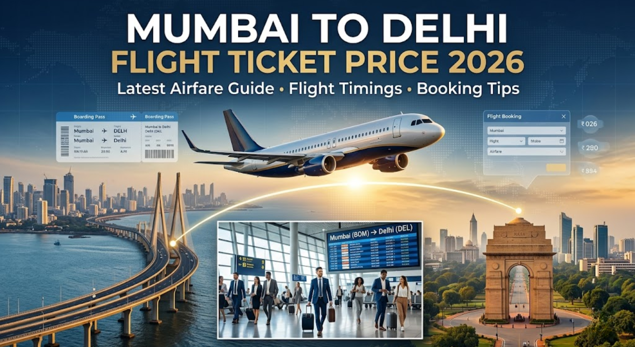 Mumbai to Delhi Flight Ticket Price, Latest Fares, Booking Tips