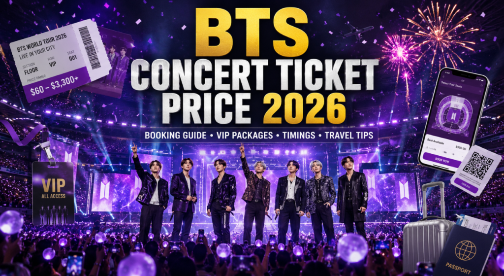 BTS Concert Ticket Price