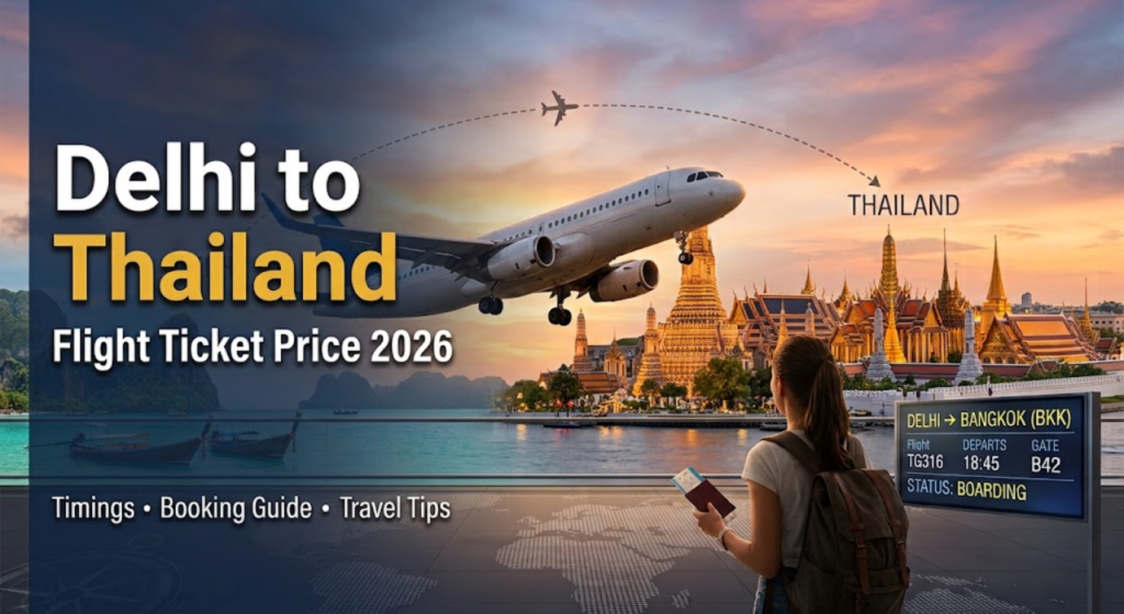 Delhi to Thailand Flight Ticket Price