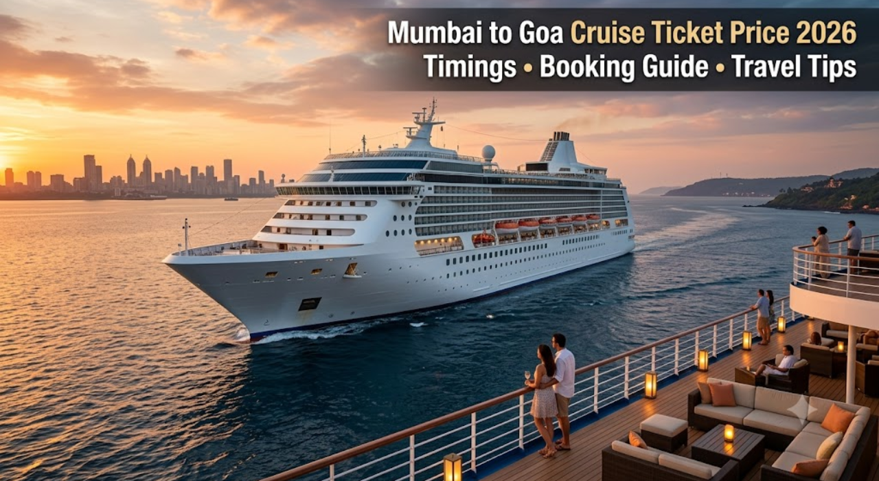 Mumbai to Goa Cruise Ticket Price, Timings & Booking Guide