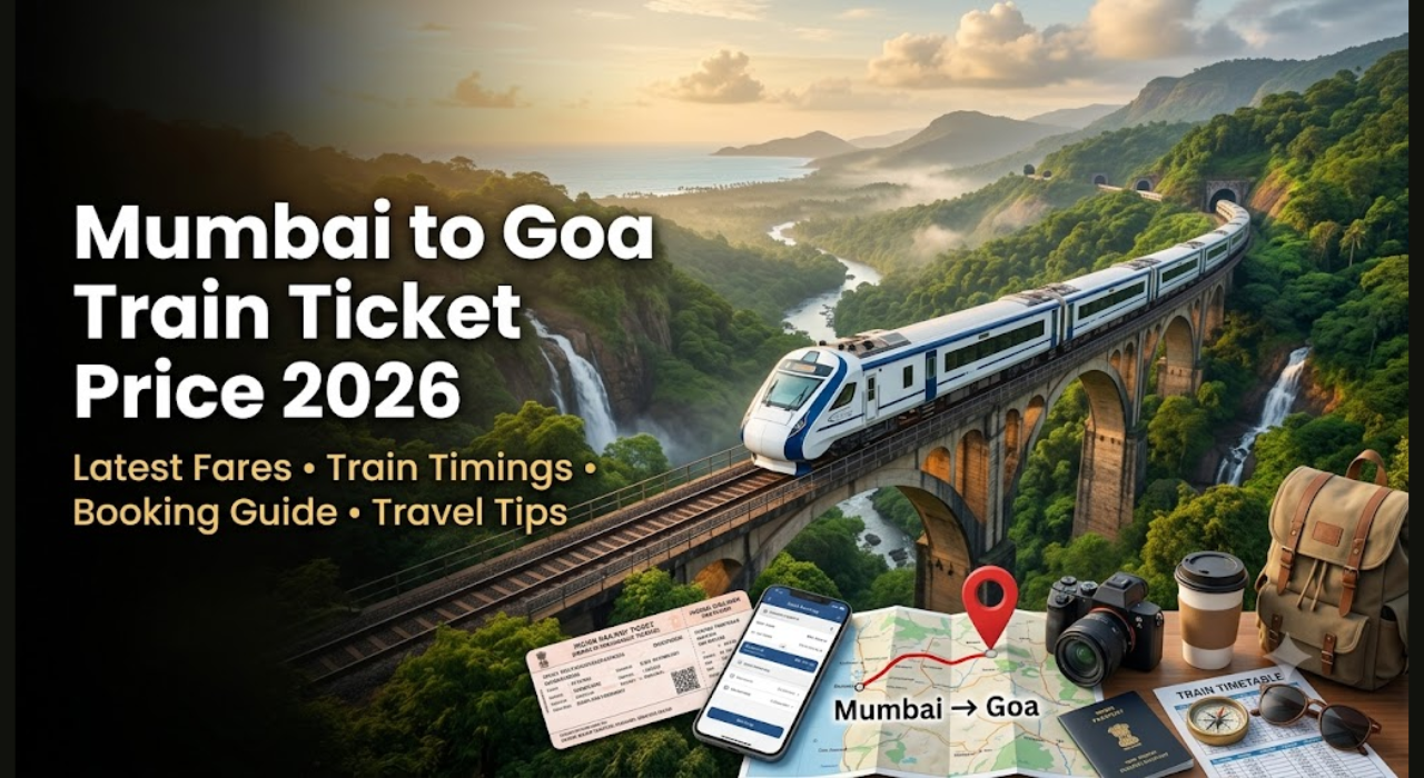 Mumbai to Goa Train Ticket Price