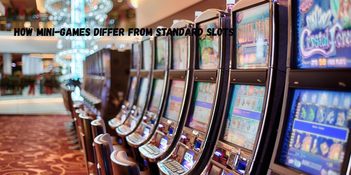 How mini-games differ from standard slots