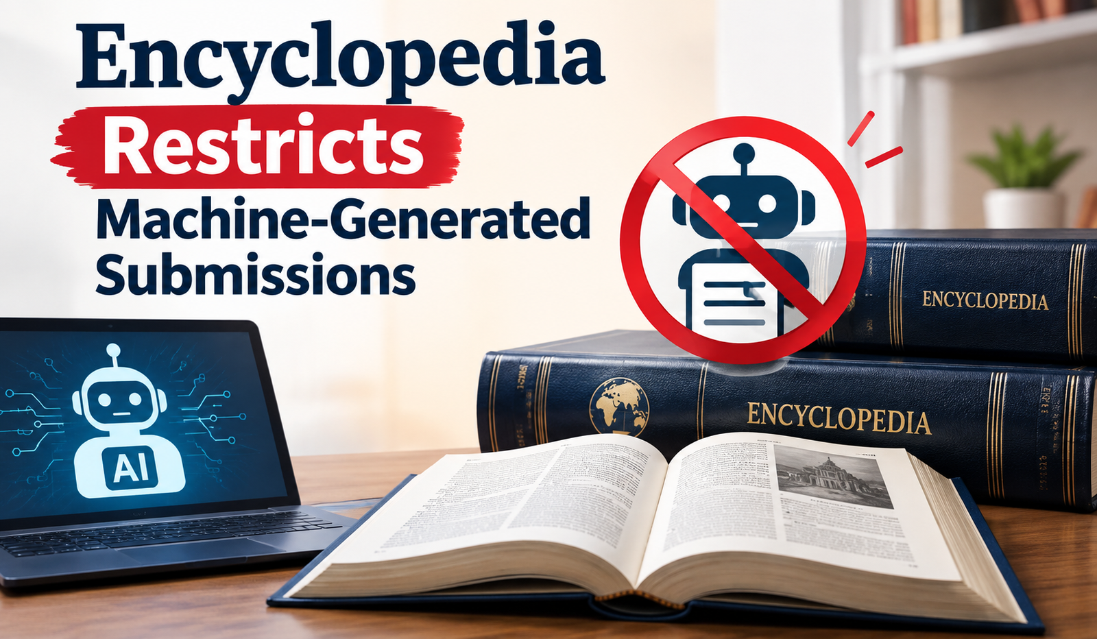 Encyclopedia Restricts Machine-Generated Submissions