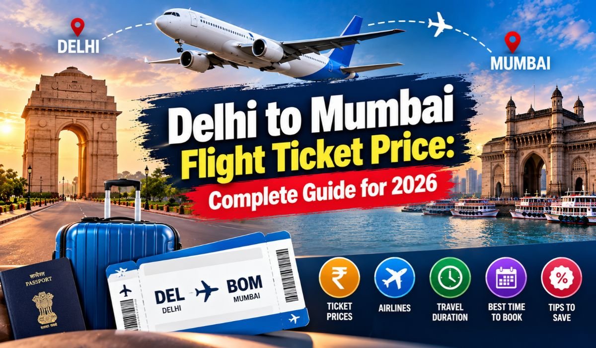 Delhi to Mumbai Flight Ticket Price: Complete Guide for 2026